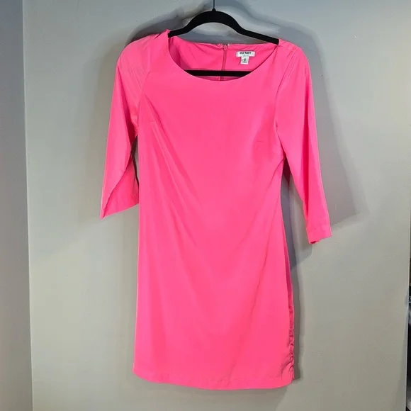 old navy neon dress Neon pink mini dress xs OLD NAVY